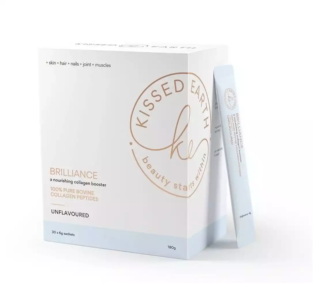 Kissed - Earth Brilliance Collagen Unflavoured Supplement Sachets