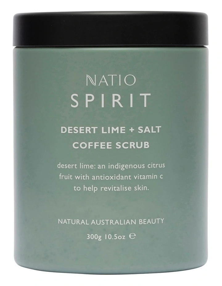 Natio Spirit Desert Lime Salt Coffee Scrub