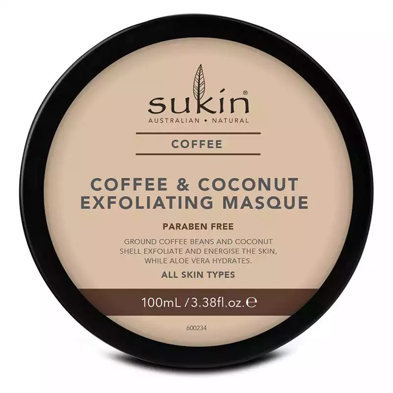 Sukin Coffee And Coconut Exfoliating Masque