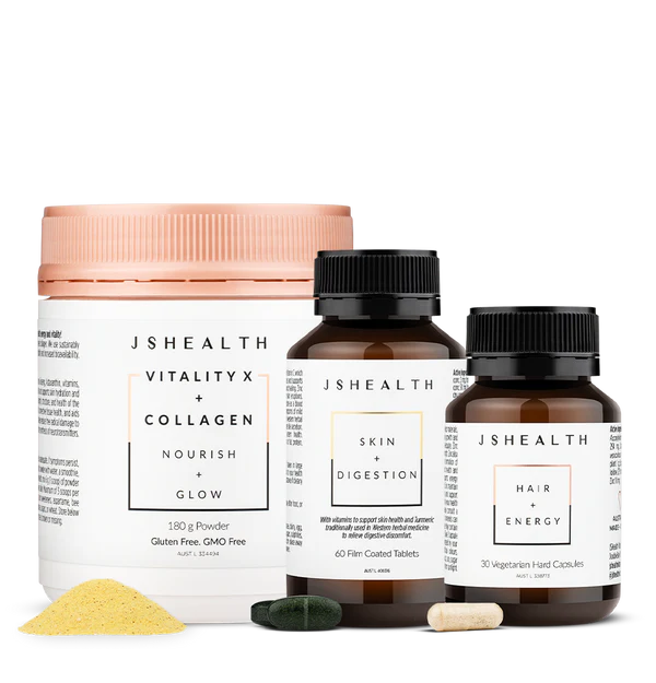 JSHealth Vitamins Hair + Collagen Kit